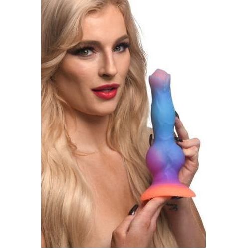 Glow-in-the-dark Siliconen Alien Dildo