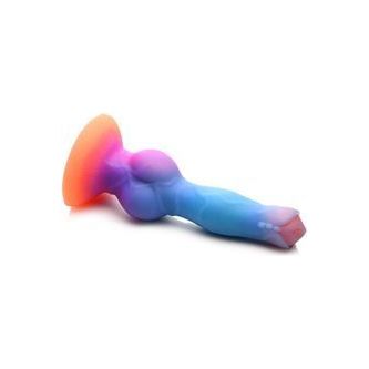 Glow-in-the-dark Siliconen Alien Dildo