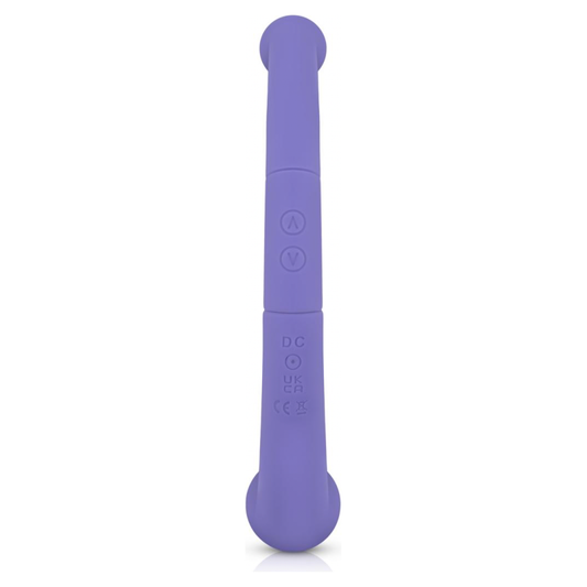 Good Vibes Only - Double End Vibrator Leah - Paars