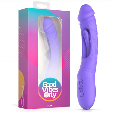 Good Vibes Only - Flax Vibrerende Dildo met G-Spot Stimulator