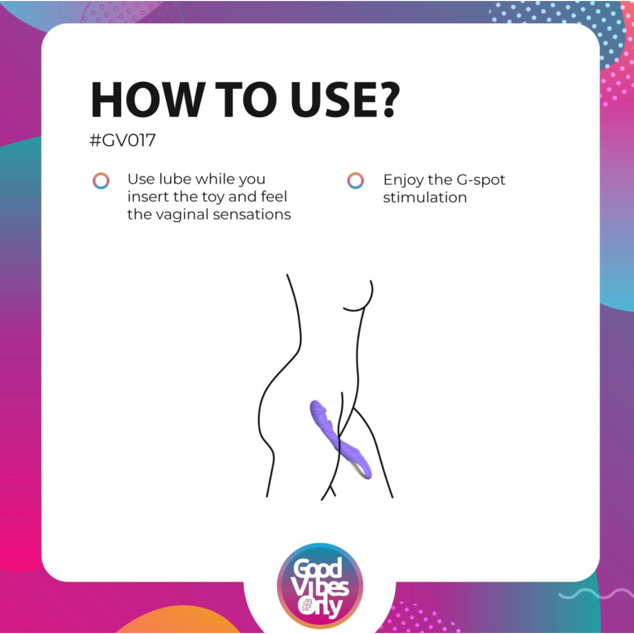 Good Vibes Only - Flax Vibrerende Dildo met G-Spot Stimulator