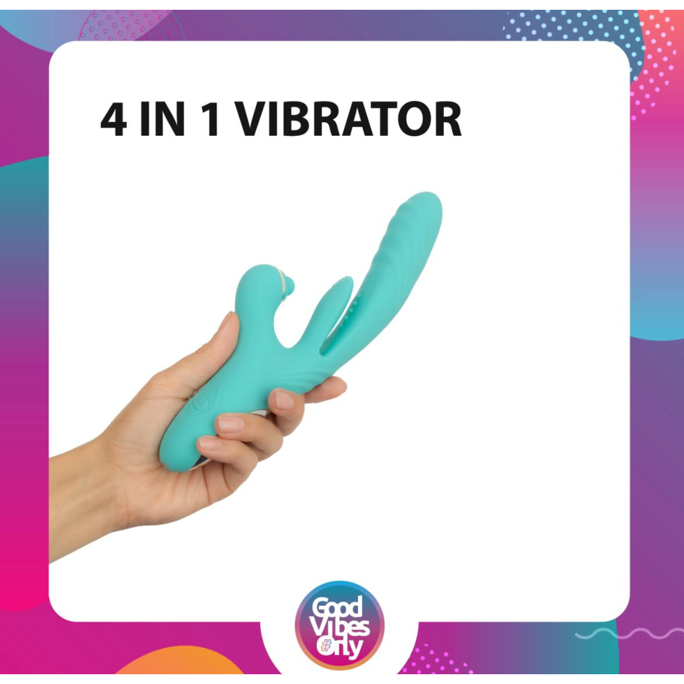 Good Vibes Only - Lisa Stotende Rabbit Vibrator met G-Spot stimulator