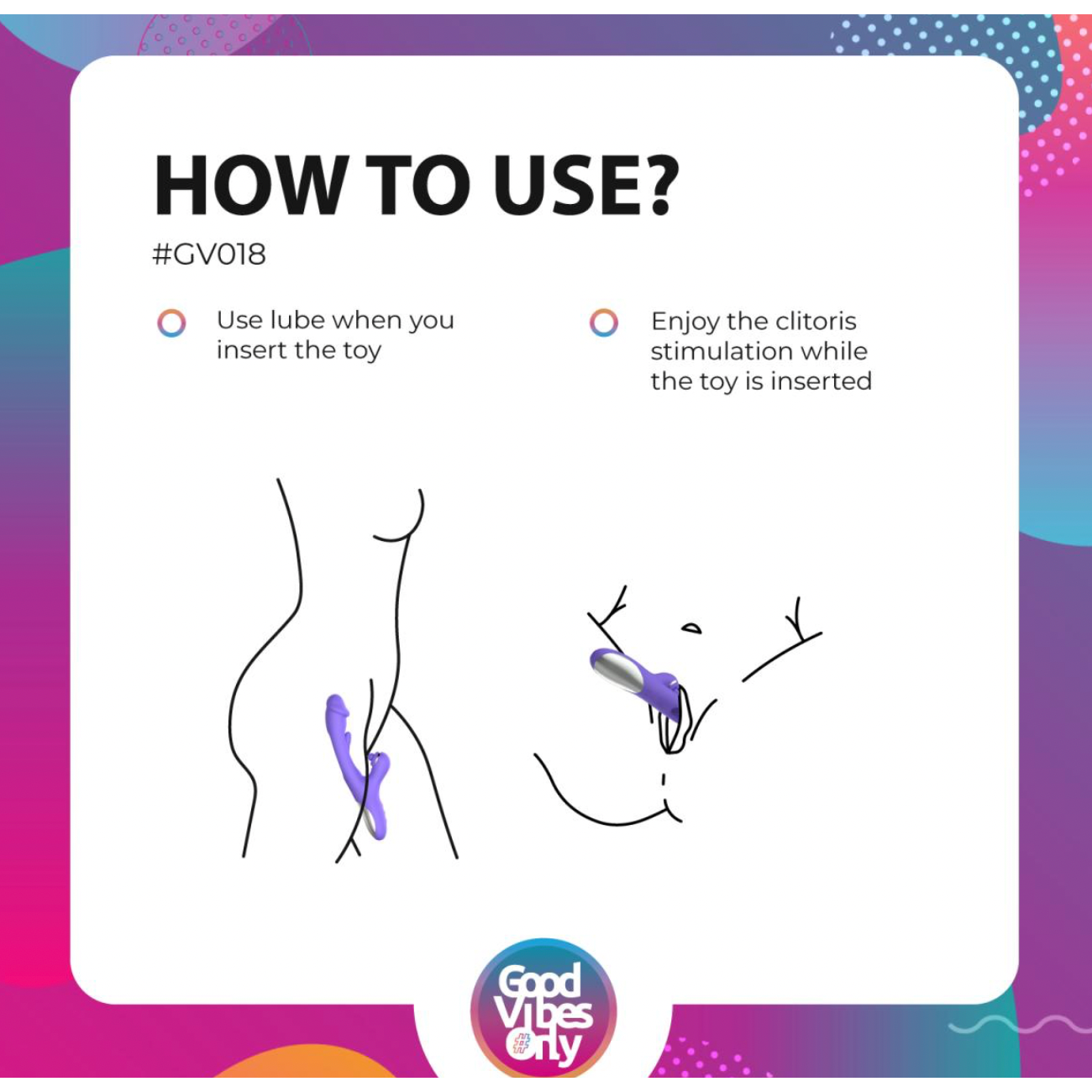 Good Vibes Only - Tess Rabbit Vibrator met G-Spot stimulator