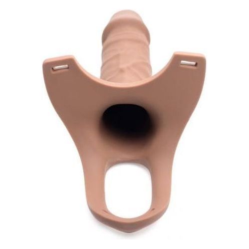 Holle Strap-On Siliconen Dildo Met Harnas
