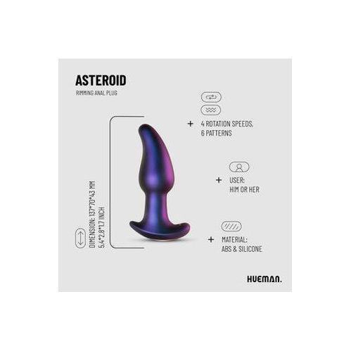Hueman - Asteroid Rimmende Anaal Plug