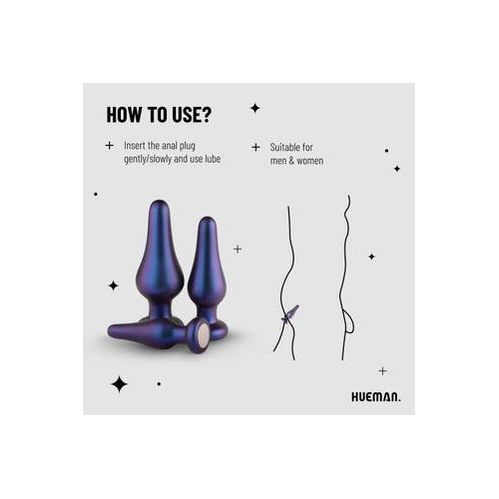 Hueman - Comets Buttplug Set