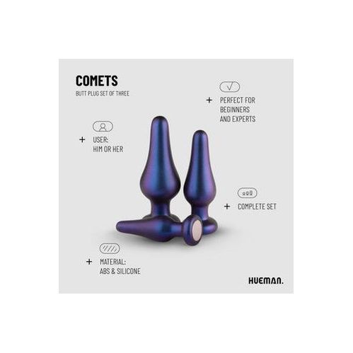 Hueman - Comets Buttplug Set
