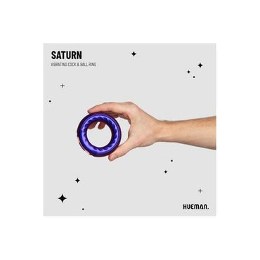 Hueman - Saturn Vibrerende Cock/Ball Ring
