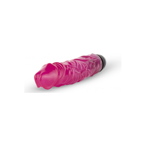 Jelly Supreme - Realistische Vibrator - Roze/Glitters