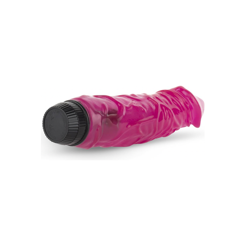 Jelly Supreme - Realistische Vibrator - Roze/Glitters