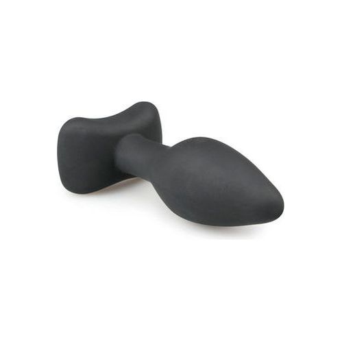 Kleine zwarte siliconen buttplug