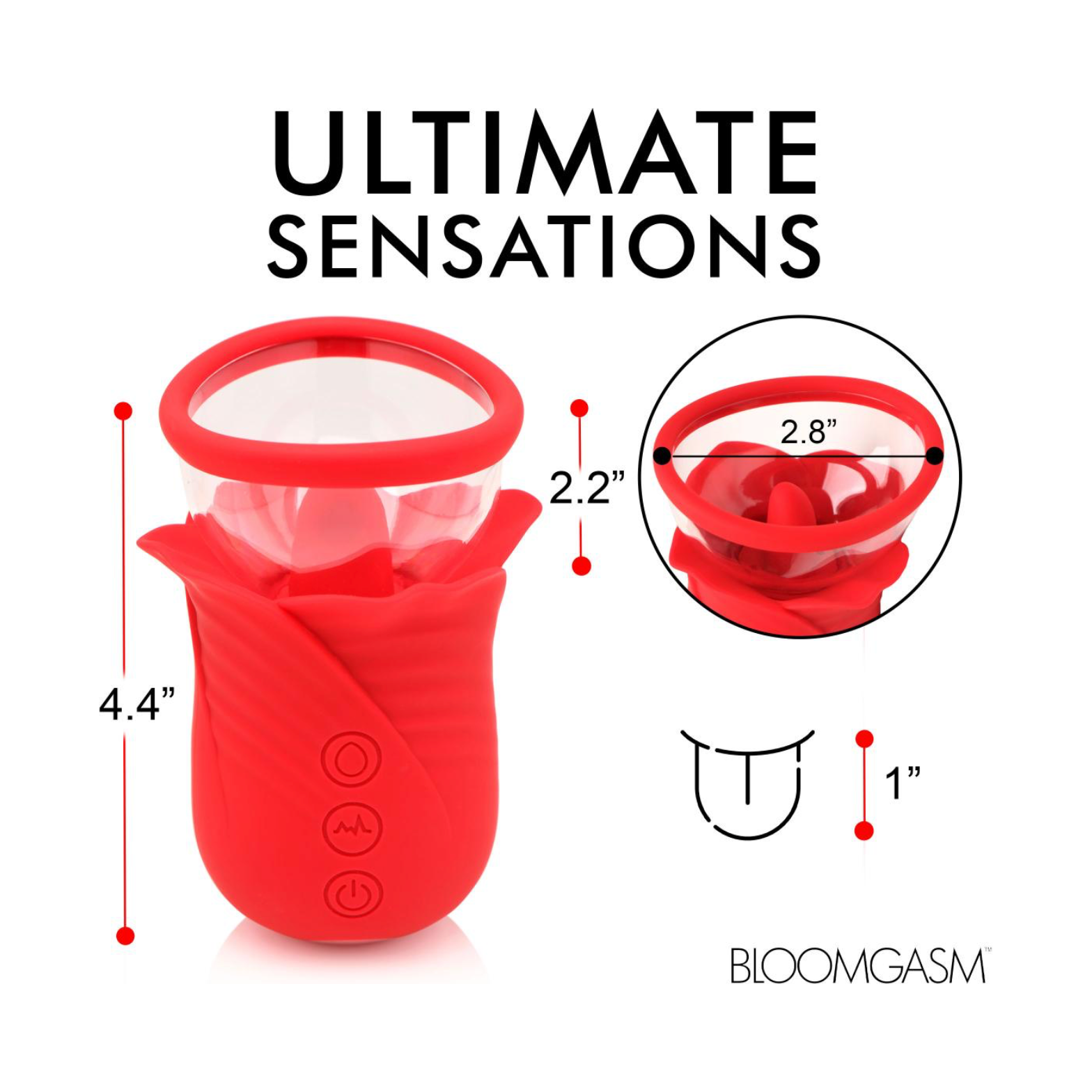 Lily Lover Zuigende en Vibrerende Clitoris Stimulator