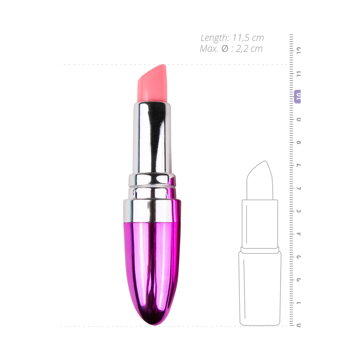 Lipstick Vibrator - Roze