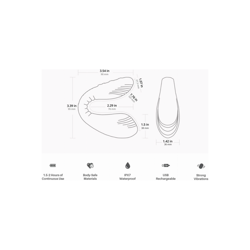 Lovense - Quake G-spot Vibrator - Roze