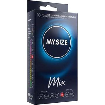 MY.SIZE Mix 60 mm Condooms - 10 stuks