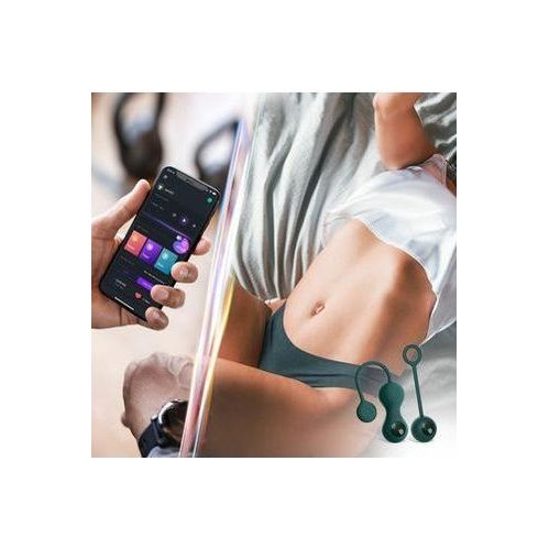 Magic Motion - Duo Smart Kegel Vibrator met Gewichtenset - Groen