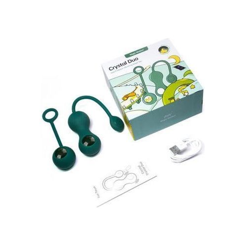Magic Motion - Duo Smart Kegel Vibrator met Gewichtenset - Groen