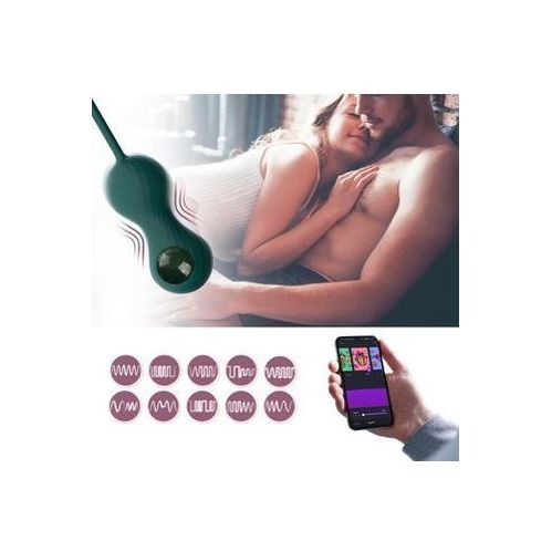 Magic Motion - Duo Smart Kegel Vibrator met Gewichtenset - Groen