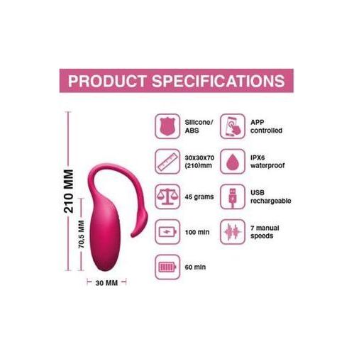 Magic Motion - Flamingo Vibrerend Ei