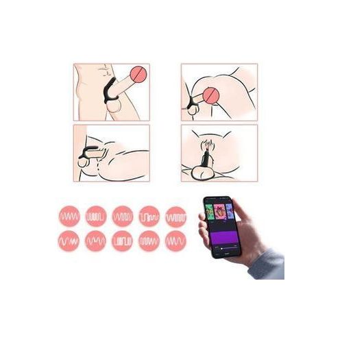 Magic Motion - Rise Smart Vibrerende Cockring - Black