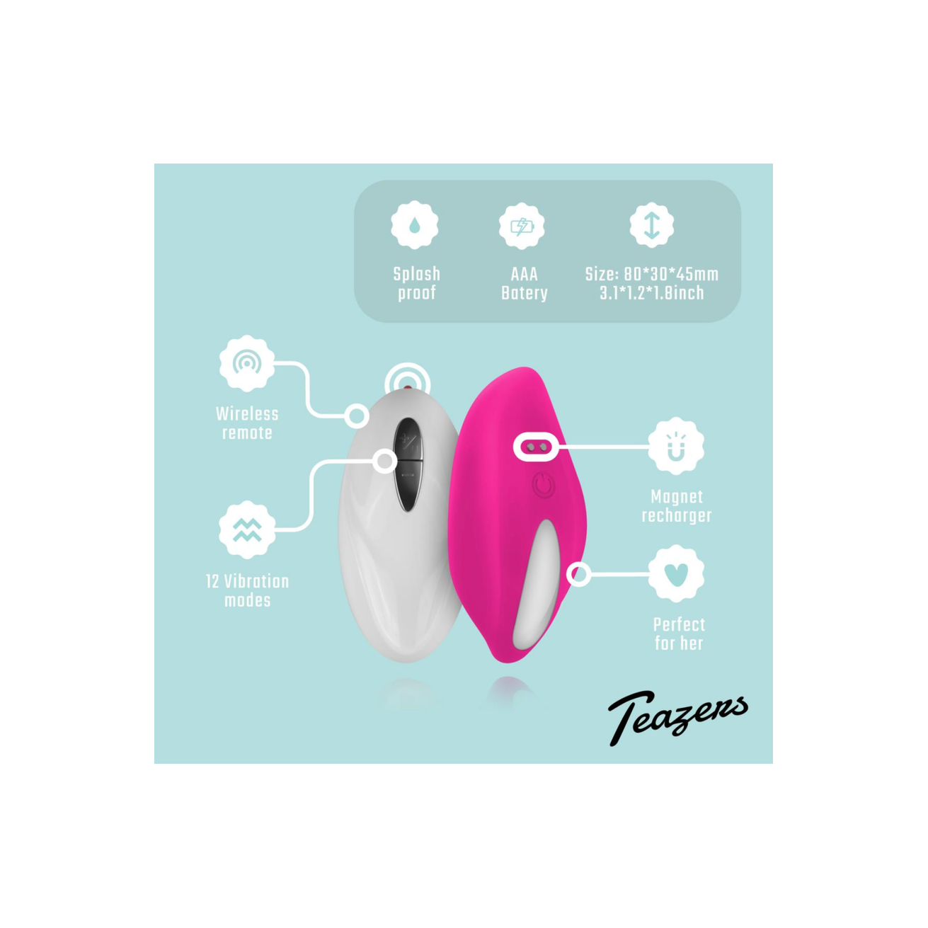 Mini Vibrator Met Afstandsbediening