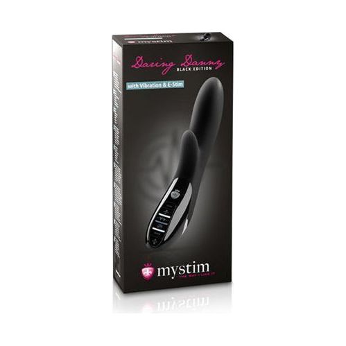 Mystim - Daring Danny E-Stim Vibrator - Black Edition
