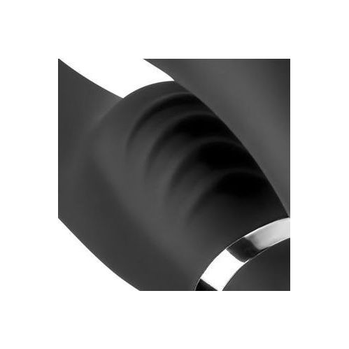 No-Parts - Avery Strapless Strapon Vibrerende Dildo 22 cm - Zwart