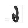 No-Parts - Morgan Strapless Strapon Dildo 22 cm - Zwart