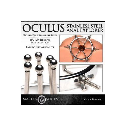Oculus Roestvrij Stalen Buttplug
