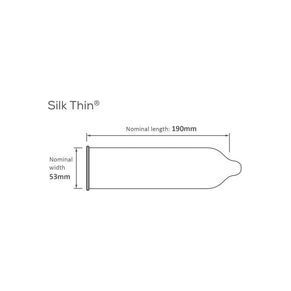 Pasante Silk Thin Condooms - 12 Stuks