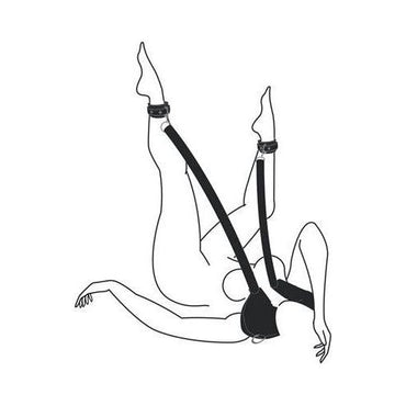 Pillow & Ankle Cuffs Leg Position Strap