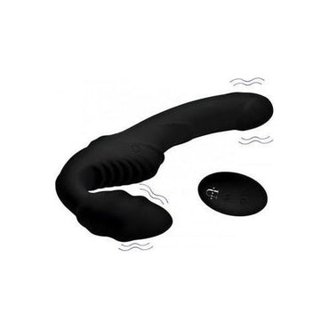 Pro Rider Strapless Strap-on Vibrator - Zwart