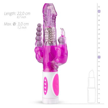 Raving Rabbit Vibrator - Paars