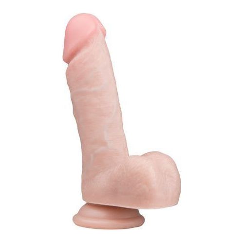 Realistische Dildo Met Balzak - 17,5 cm