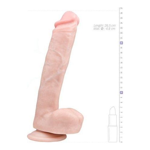 Realistische Dildo Met Balzak- 26,5 cm