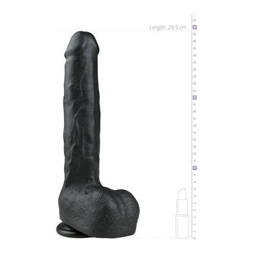Realistische Dildo Met Balzak - 29,5 cm