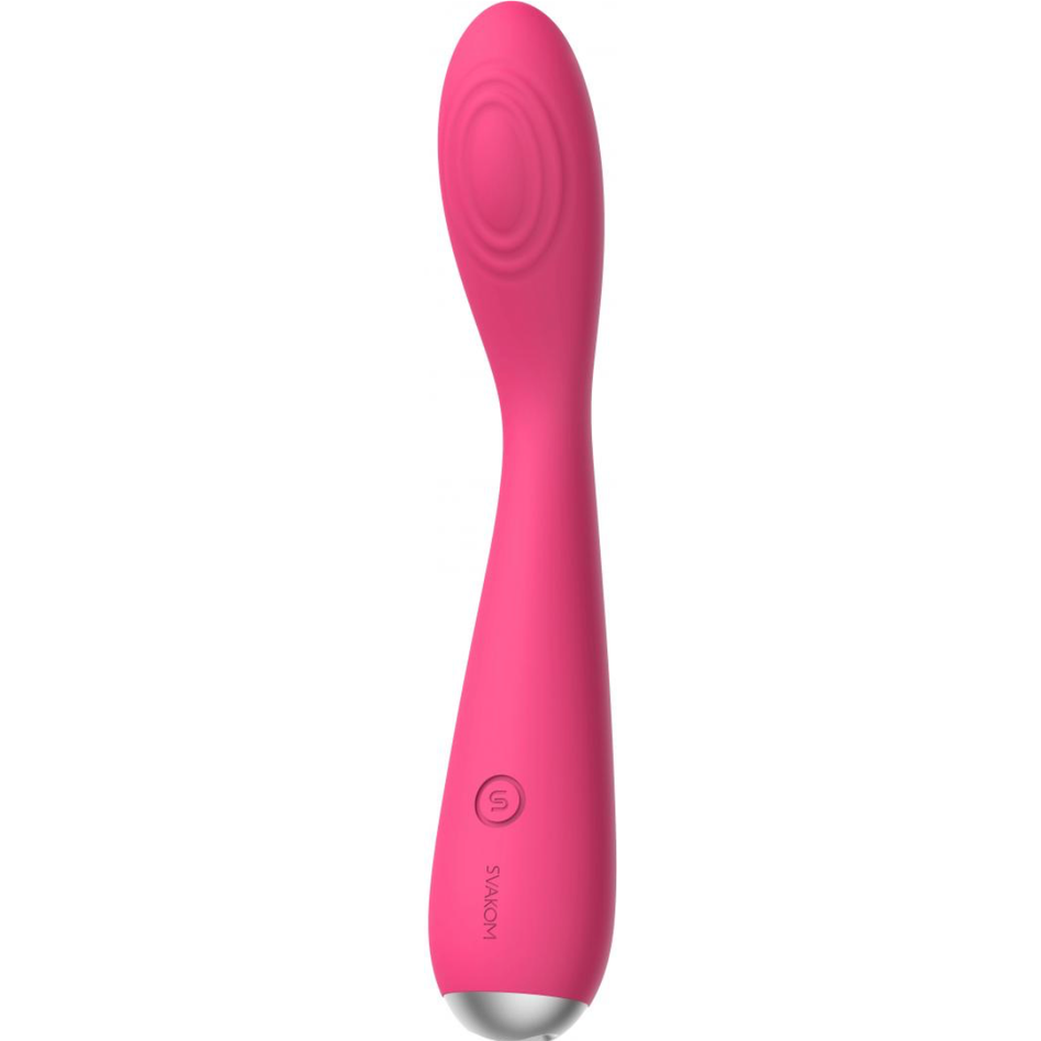 SVAKOM - Iris G-Spot En Clitoris Vibrator - Plum Red