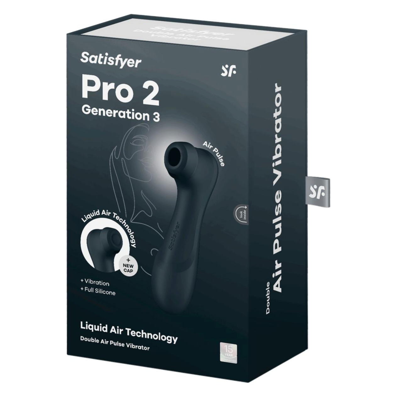 Satisfyer Pro 2 Generation 3 - Zwart