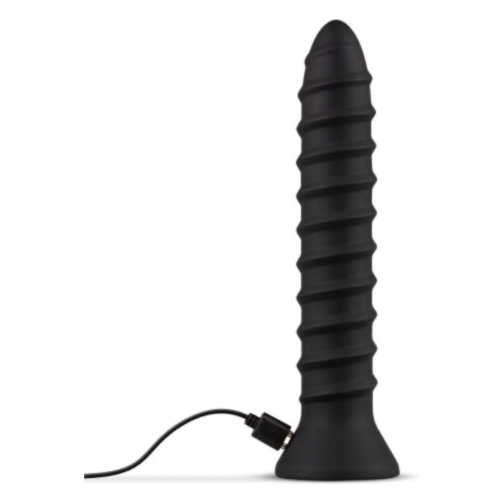 Screwed Plug Anaal Vibrator - Large