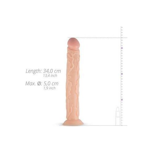 Shawn Realistische Dildo Met Zuignap - 35 cm