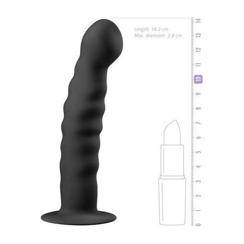 Siliconen dildo met zuignap