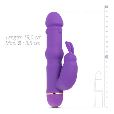 Teazers Siliconen Rabbit Vibrator - Paars