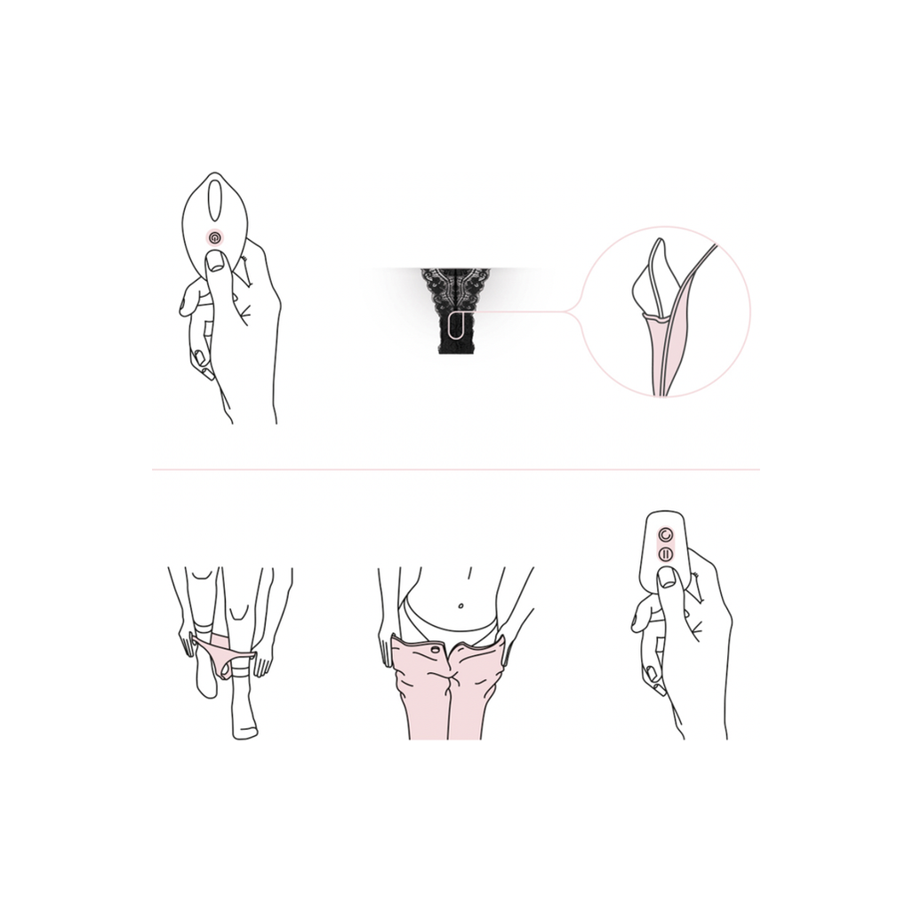 Vibrerende Tanga Slip