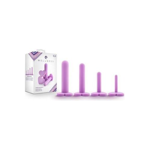 Wellness - Siliconen Vagina Dilator Set - Paars