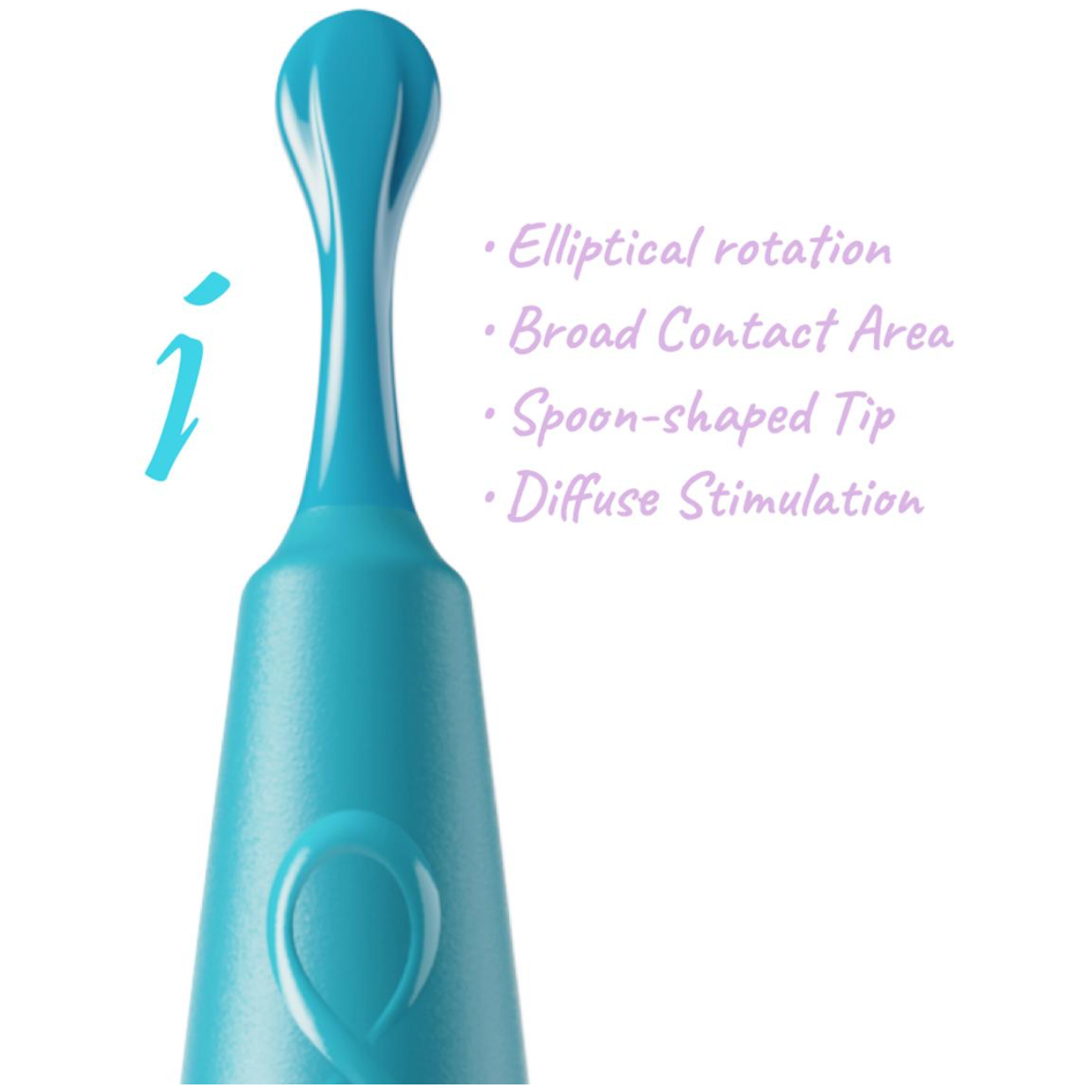 Zumio - I Spirotip Clitoris Stimulator - Aqua
