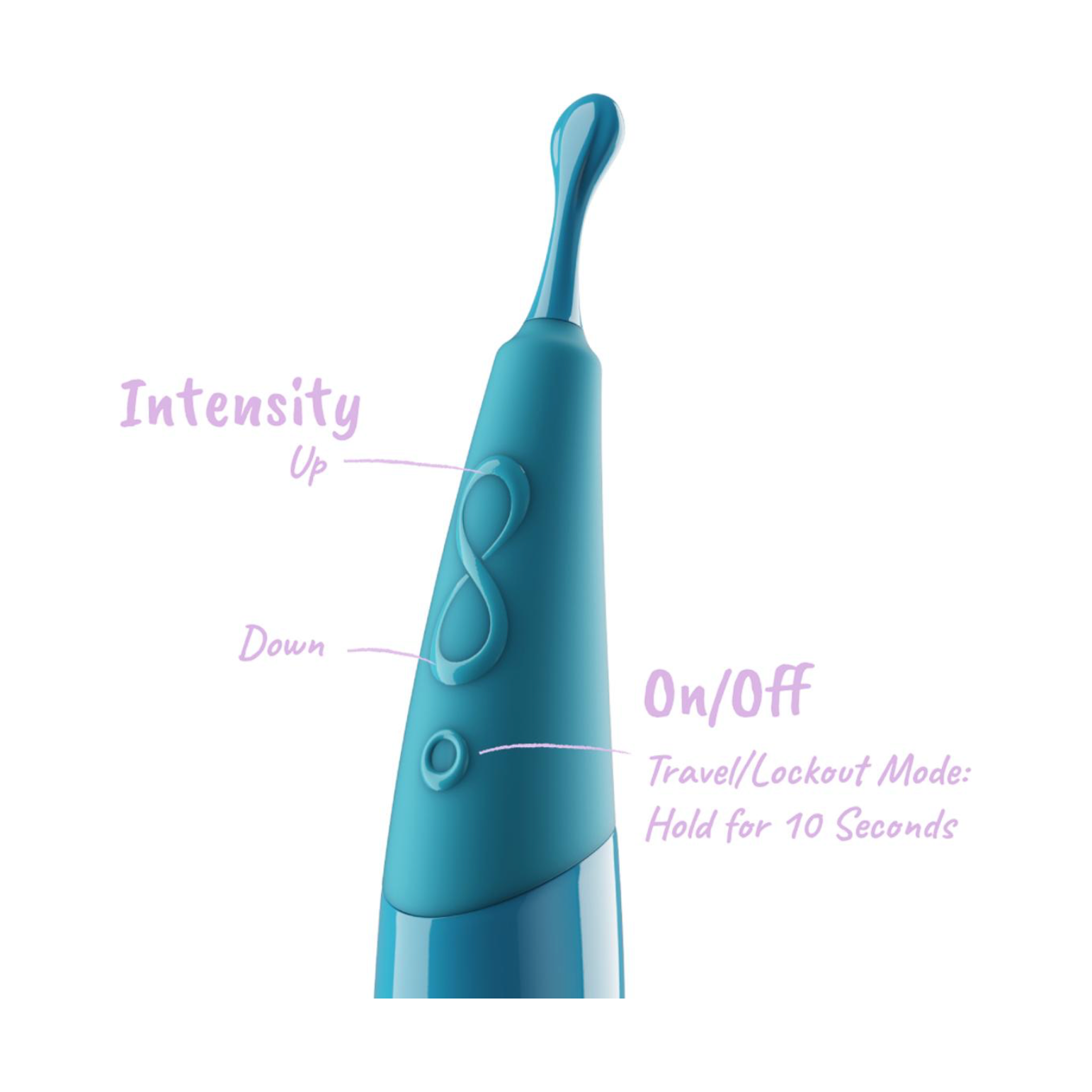 Zumio - I Spirotip Clitoris Stimulator - Aqua