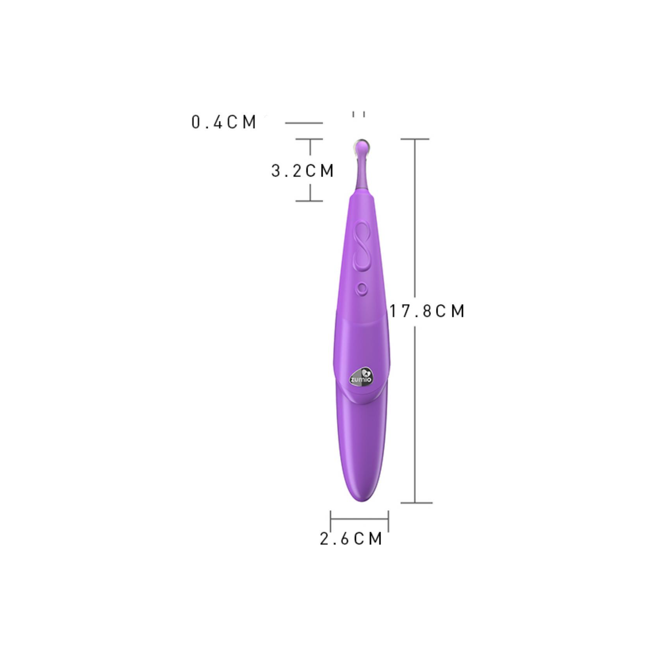 Zumio - S Spirotip Clitoris Stimulator - Lila