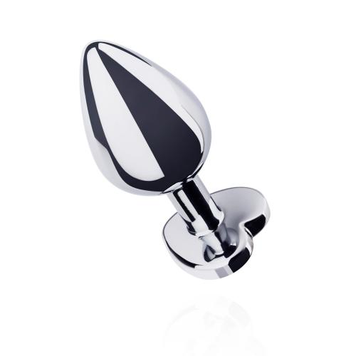 Metalen buttplug met hartje - goudkleurig