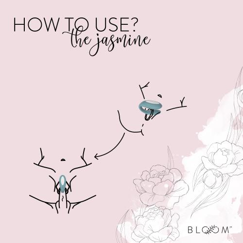 Bloom - The Jasmine C-vormige Vibrator - Groen